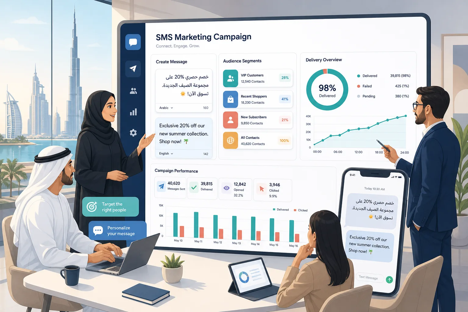 SMS Marketing Dubai: A Practical Guide to Campaigns, Compliance, and ROI